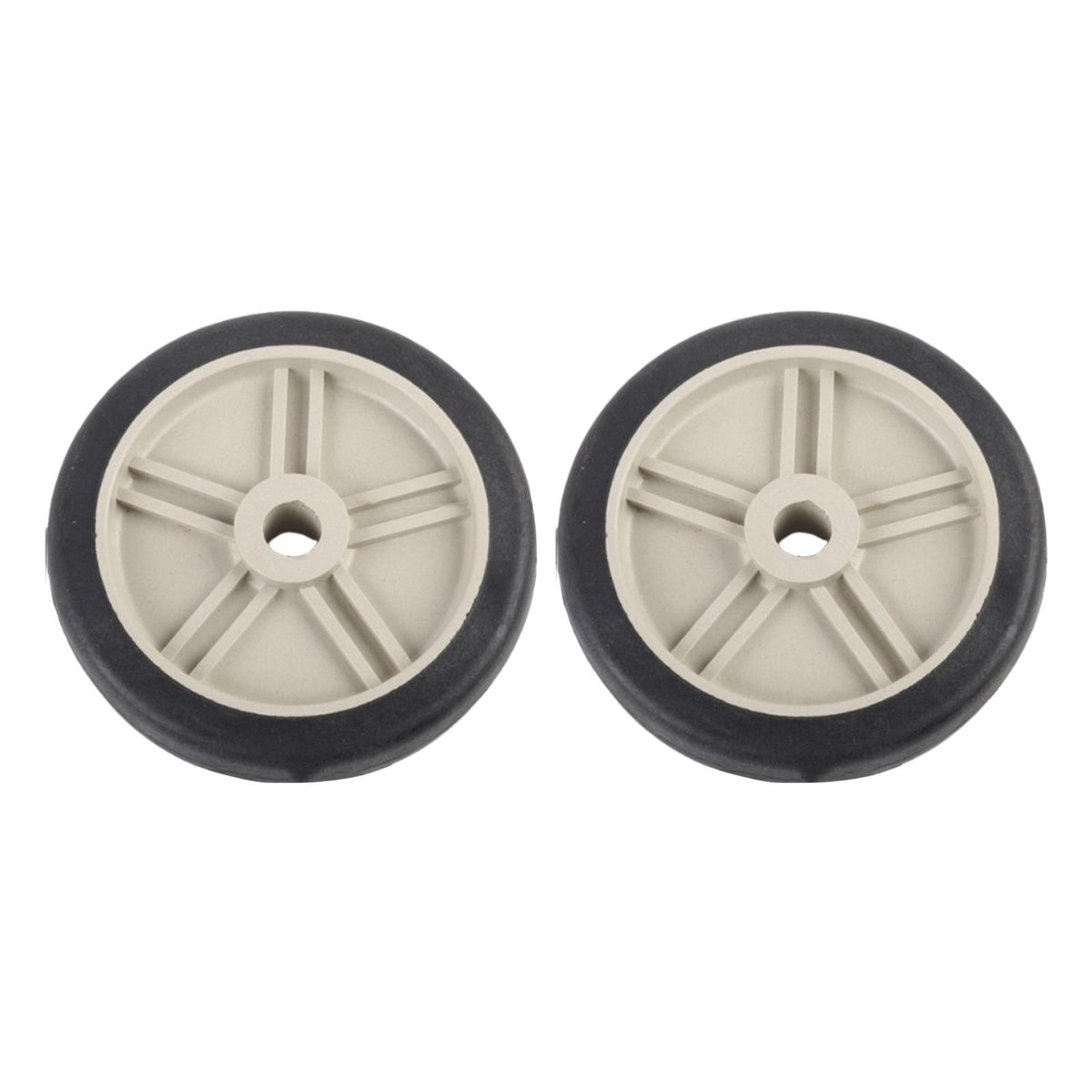 Maxbell 2 Pieces Air Compressor Wheels Effortless Transportation Screws Not Included 6 inch