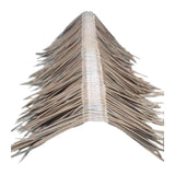 Maxbell Artificial Thatch Roofing Realistic Decorative for Garden DIY Projects Patio Grey