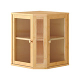Maxbell Corner Bread Box for Kitchen 2 Tier Pantry Shelf Breadbox for Homemade Bread