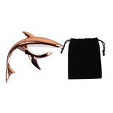 Maxbell Shark Guitar Capo Professional Zinc Alloy Spring Capo for Banjo Bass Ukulele Rose Gold