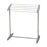 Maxbell Clothes Drying Rack Sturdy Versatile Garment Rack for Dorm Hotel Living Room Gray