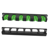 Fishing Rod Rack Wall Mount Portable Hold 6 Rods for Outdoor Indoor Basement Vertical Mount