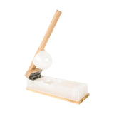 Maxbell Wood Mochi Maker Multifunctional Dough Pressing Tool for Pastry Home Camping wood  9.5CM