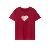 Maxbell Maxbell Womens T Shirt Summer Soft Breathable Basic Tee for Traveling Work Commuting L