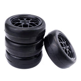 Maxbell 1/10 RC Drift Car Spare Part 65mm Black Rubber Tire Tyres for LRP Traxxas 4x - Aladdin Shoppers