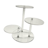 Maxbell Acrylic Display Tower for Cupcake Perfume Rings Earrings Display Collections