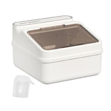 Maxbell Rice Container Multipurpose Rice Dispenser for Countertop Household Pet Food S