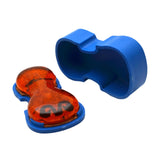 Maxbell Violin Rosin Portable for Violin Viola Cello Bows Professional Musician Gift Blue Case
