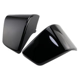 Maxbell 1 Pair Motorcycle Battery Fairing Covers Dustproof Cover Replaces Side Panel Black