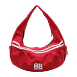 Maxbell Underarm Bag Fashion Female Trendy Dumpling Bag for Commuting Party Birthday Red