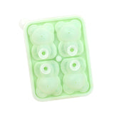 Maxbell Silicone Chilled Cube Maker Funny Chilled Cube Tray for Juice Drink Lemonade Green