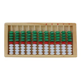 Maxbell Maxbell Abacus Math Toy for Kids Children Counting Abacus Wooden Green Red White