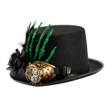 Maxbell Steampunk Top Hat Costume Accessories for Carnival Stage Performance Cosplay