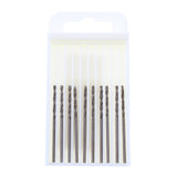 Maxbell 10Pieces High Speed Steel Drill Shank Twist Metal Drill Bit 1.5mm
