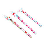 Maxbell 3Pcs Mini Garden Tools Kit Iron with Spades and Rake for Greenhouse Gardener Pink