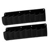 Maxbell 2x RV Shoe Storage Bags Practical Bedside Shoe Organizer for Toys Books Dorm Black