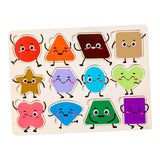 Maxbell Montessori Geometric Shape Sorting Toy Kids Valentines Gifts for 3 4 5 Kids