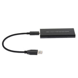 Maxbell USB3.1 Type-C to NVMe M.2 Mobile Hard Disk Box 10Gbps M.2 SSD Enclosure M Key (Black) - Aladdin Shoppers