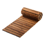 Maxbell Wooden Garden Pathway Sturdy Boardwalk Path for Wedding Party Backyard Patio Length 6Ft Brown