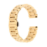 Maxbell Men's Stainless Steel Watch Band Strap Bracelet Double Clasp Gold 20mm - Aladdin Shoppers