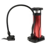 Maxbell Portable Bike Ball Foot Activated Pump Mini Cycle Air Pump Inflator Red