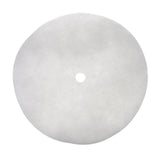 Maxbell Snowy White Plush Tree Skirt 24 inch Xmas Holiday Tree Ornaments Base Floor Mat Cover Party Decor - Aladdin Shoppers