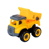 Maxbell Children Construction Truck Screwdriver Toy Take Apart Car Toy for Children Dumper