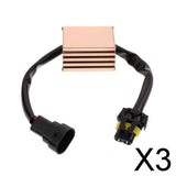Maxbell 3xCar HID Xenon DRL Headlight Kit Canbus Anti-Flicker Load Resistor Decoder
