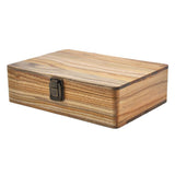 Maxbell Wood Case Cigarette Rolling Tray Paper Storage Tobacco and Herb Organizer
