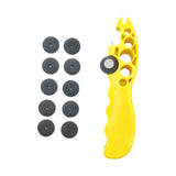 Maxbell Ampoule Cutter Vial Opener Practical Glass Cutter for Bottles Ampule Breaker Yellow