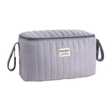 Maxbell Stroller Organizer Fits Most Stroller Mini Diaper Bag for Snacks Nappy Wipe Gray