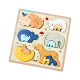 Maxbell Kids Matching Puzzle Sensory Development Early Development for Baby Children Animal