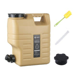 Maxbell 12L Water Container with Spigot Water Carrier for Backpacking Outdoor Hiking khaki
