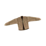 Maxbell 1/12 Scale Figure Doll Jacket Coat Accessory Clothing Action Figures Costume Khaki