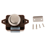 Maxbell Push Button Latch Catch Lock For RV Boat Drawer Cupboard Cabinet Door Brown - Aladdin Shoppers