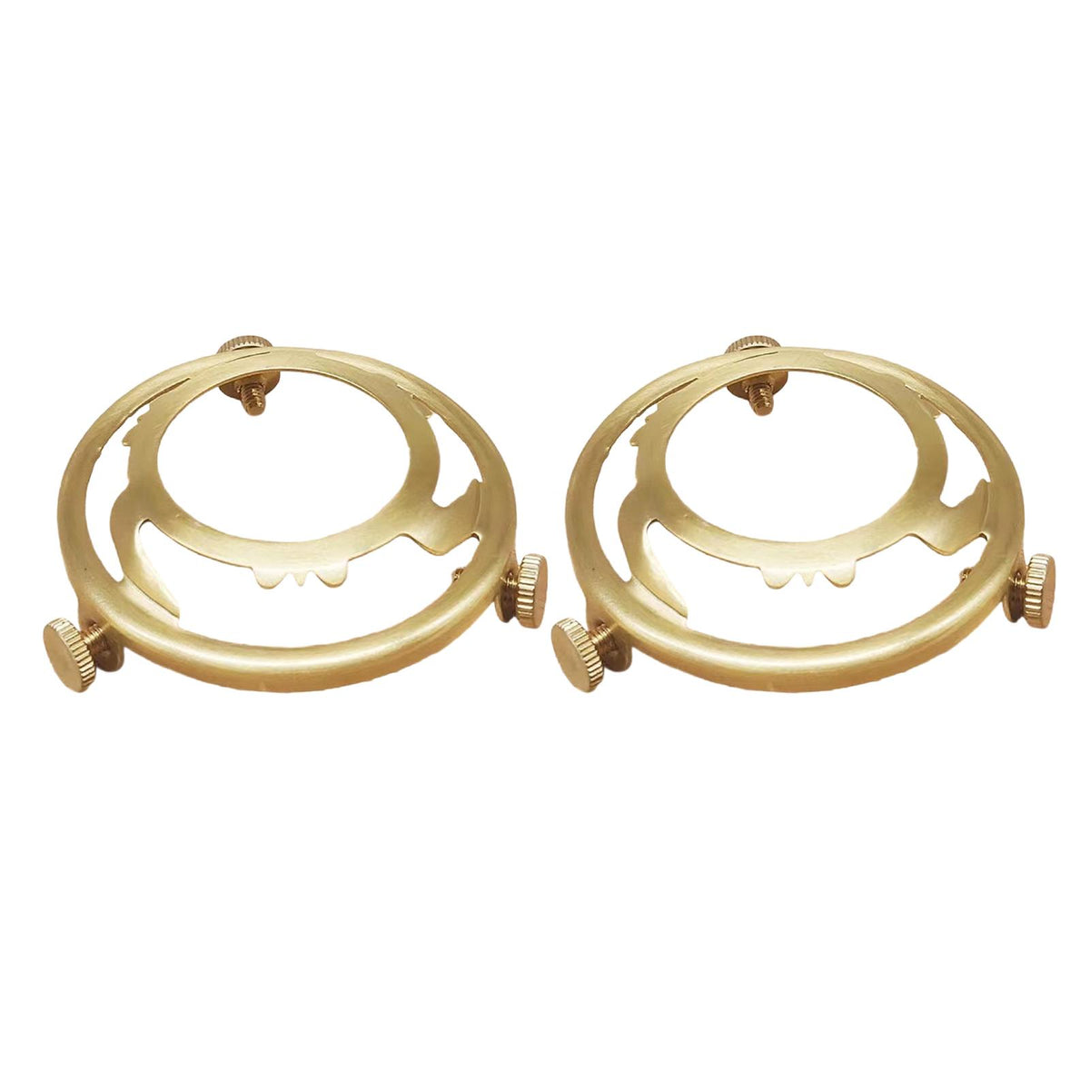 Maxbell 2x Lampshade Retaining Rings Lamp Head Base Professional Light Shade Gallery