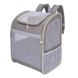 Maxbell Pet Carrier Backpack Portable Carrying Bag for Outdoor Traveling Sightseeing Khaki