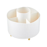 Maxbell Makeup Organizer Make up Holder Display Stand for Desktop Countertop Bedroom White