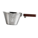 Maxbell Stainless Steel Coffee Measuring Cup 100ml Sturdy Multipurpose Wooden Handle