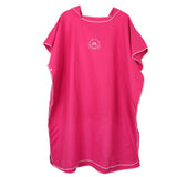 Maxbell Adult Surf Beach Hood Poncho Wetsuit Changing Robe & Changing Mat Rosy