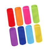 Maxbell 8 Pieces Ice Popsicle Sleeves Covers Ice Cream Holder for Kids Party Barbecues
