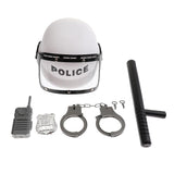 Maxbell Children Pretend Play Game Toy Police Man Role Play Cosplay Set 5 Pieces