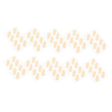 40 Pairs Eyeglass Nose Pads Non Slip for Sunglasses Heightening Soft Cushion Teardrop Skin