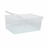 Maxbell Maxbell Pet Aquatic Reptile Breeding Box Transport Case Feeding Hatching Tank H3