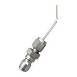 Maxbell Washing Machine Flush Attachment 1/4 inch Quick Connect for Hot Water Heater 5.5cm Bended