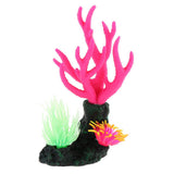 Maxbell Maxbell Aquarium Fish Tank Decoration Luminous Simulation Coral Red