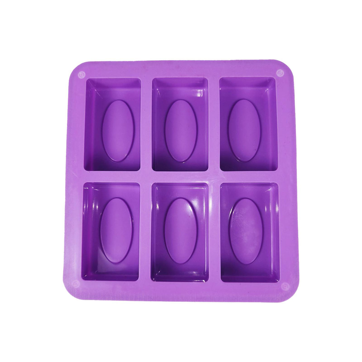 Silicone Soap Mould 6 Cavities Crafts DIY Resin Casting Handmade Soap Making