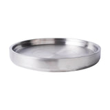 Maxbell Stainless Steel Chilled Serving Tray Platter Chilled Tray for Sushi argent