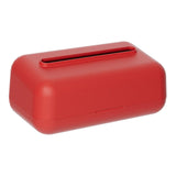 Maxbell Car Tissue Box Dispenser Elegant Paper Towel Holder for Car Automotive Decor red