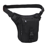 Maxbell Drop Leg Bag Multipurpose Utility Pouch Leg Pouch for Motorcycle Hiking Bike Black